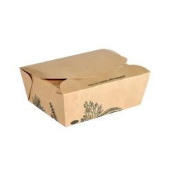 Alga Box 1200 ml Braun ungeteilt