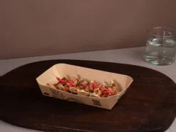 Alga Schale Rechteckig 160 x 85 x 40 mm Braun