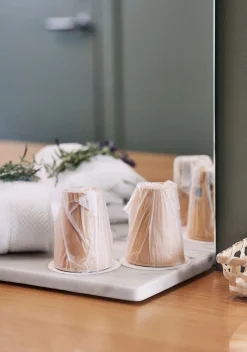 Becher, einzeln verpackt 21 cl Braun