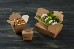 Bio Box Large 1950 ml Braun ungeteilt