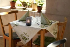 Bio Dunicel® Mitteldecken 84 x 84 cm Paisley leaves