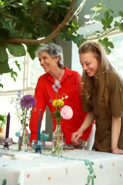 Bio Dunicel® Tischdecke 138 x 220 cm Breezy Butterflies