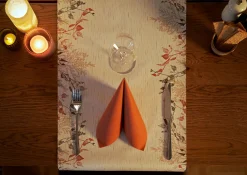 Bio Dunicel® Tête-à-Tête-Tischläufer 0,4 x 24 m Wood & Nature