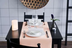 Bio Dunicel® Tête-à-Tête-Tischläufer 0,4 x 24 m Mellow Rose