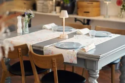 Bio Dunicel® Tête-à-Tête-Tischläufer 0,4 x 24 m Bunny Bloom