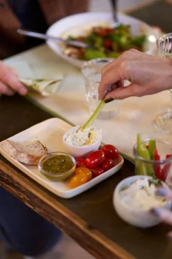 Bio Dunicel® Tête-à-Tête-Tischläufer 0,4 x 24 m Paisley