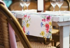 Bio Dunicel® Tête-à-Tête-Tischläufer 0,4 x 24 m Flowy Meadow