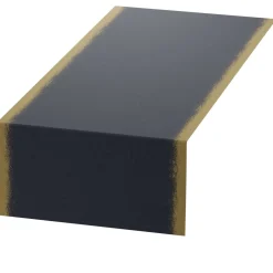 Bio Dunicel® Tête-à-Tête-Tischläufer 0,4 x 24 m Sparkly Black