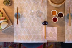 Bio Dunicel® Tête-à-Tête-Tischläufer 0,4 x 24 m Aspen