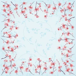 Bio Dunicel®-Mitteldecke 84 x 84 cm Cherry Breeze Blue