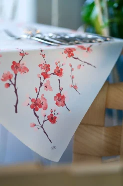 Bio Dunicel®-Mitteldecke 84 x 84 cm Cherry Breeze Blue