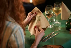 Bio Dunicel®-Mitteldecke 84 x 84 cm Jägergrün