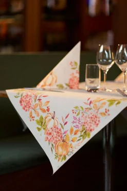 Bio Dunicel®-Mitteldecke 84 x 84 cm Spicy Pumpkin