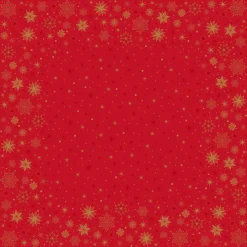 Bio Dunicel®-Mitteldecke 84 x 84 cm Stargazing Red