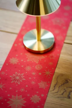 Bio Dunicel®-Tischläufer 0,15 x 20 Stargazing Red