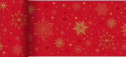 Bio Dunicel®-Tischläufer 0,15 x 20 Stargazing Red