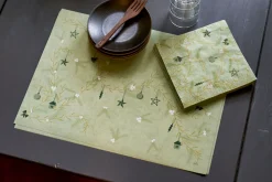 Bio Dunicel®-Tischset 30 x 40 cm Noel Pistachio