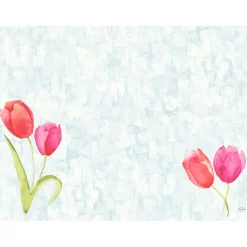 Bio Dunicel®-Tischset 30 x 40 cm Painted Tulips