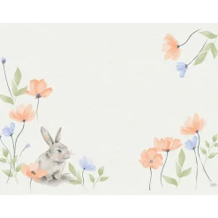 Bio Dunicel®-Tischset 30 x 40 cm Bunny Bloom