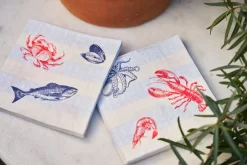 Bio Dunisoft® Serviette 40 x 40 cm Sea Delights