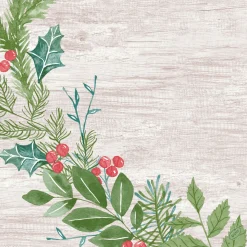 Bio Dunisoft® Serviette 40 x 40 cm Winter Greenery