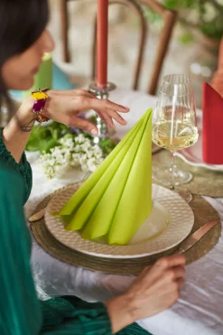 Bio Dunisoft® Serviette 40 x 40 cm Kiwi