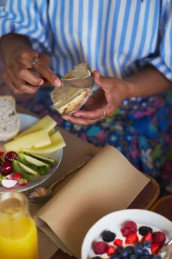 Bio Dunisoft® Serviette 40 x 40 cm Natural Brown