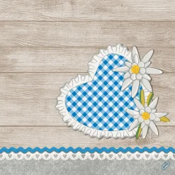 Bio Dunisoft® Serviette 40 x 40 cm Alpen Flair