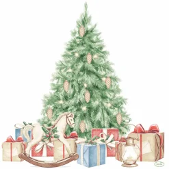 Bio Dunisoft® Serviette 40 x 40 cm Tree and Gifts