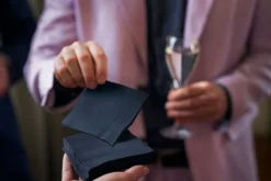 Bio Dunisoft® Serviette 20 x 20 cm Rot