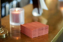 Bio Dunisoft® Serviette 20 x 20 cm Rot