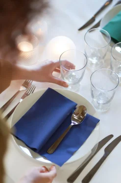 Bio Dunisoft® Serviette 40 x 40 cm Dunkelblau