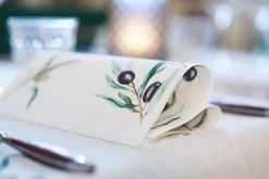 Bio Dunisoft® Serviette 40 x 40 cm Olive Garden