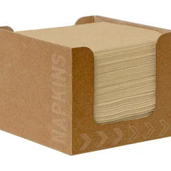 Bio Dunisoft® Serviette 20 x 20 cm Natural Brown