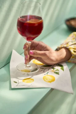 Bio Dunisoft® Serviette 40 x 40 cm Lemon Fiesta