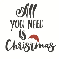 Bio Tissue-Serviette 33 x 33 cm All you need Xmas 3-lagig