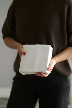 Bio Tissue-Serviette 30 x 30 cm Weiß 1-lagig