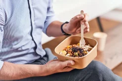 Brick Box Large 1200 ml Braun ungeteilt