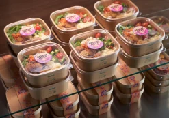 Brick Box Medium 750 ml Braun ungeteilt