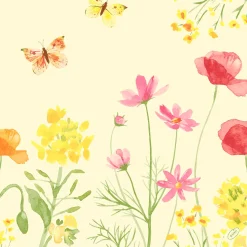 Classic-Serviette 40 x 40 cm Poppy Field