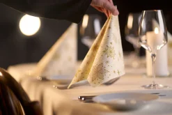 Classic-Serviette 40 x 40 cm Stargazing Cream