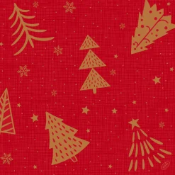 Classic-Serviette 40 x 40 cm Shimmer Trees