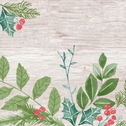 Classic-Serviette 40 x 40 cm Winter Greenery