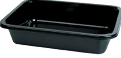 CPET-Take-Away klein 187 x 137 x 40 mm Schwarz ungeteilt