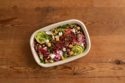 Cube Schale rechteckig 800 ml Braun ungeteilt