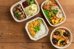 Cube Schale rechteckig 800 ml Braun ungeteilt