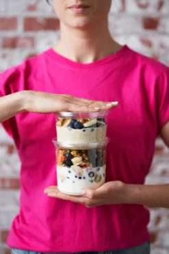 Deckel für Deli-Schalen Crystal 250/375/500/750 ml Transparent