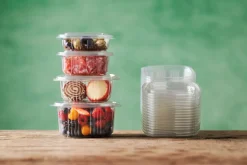 Deli Hinged 125 ml Transparent ungeteilt