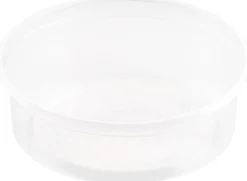 Delipack rund 125 ml Transparent ungeteilt