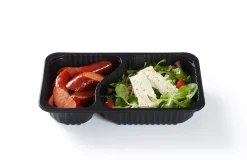 DF Baseline Schale 2Teilung. 260 x 158 x 43,7 mm Schwarz 2-Teilung